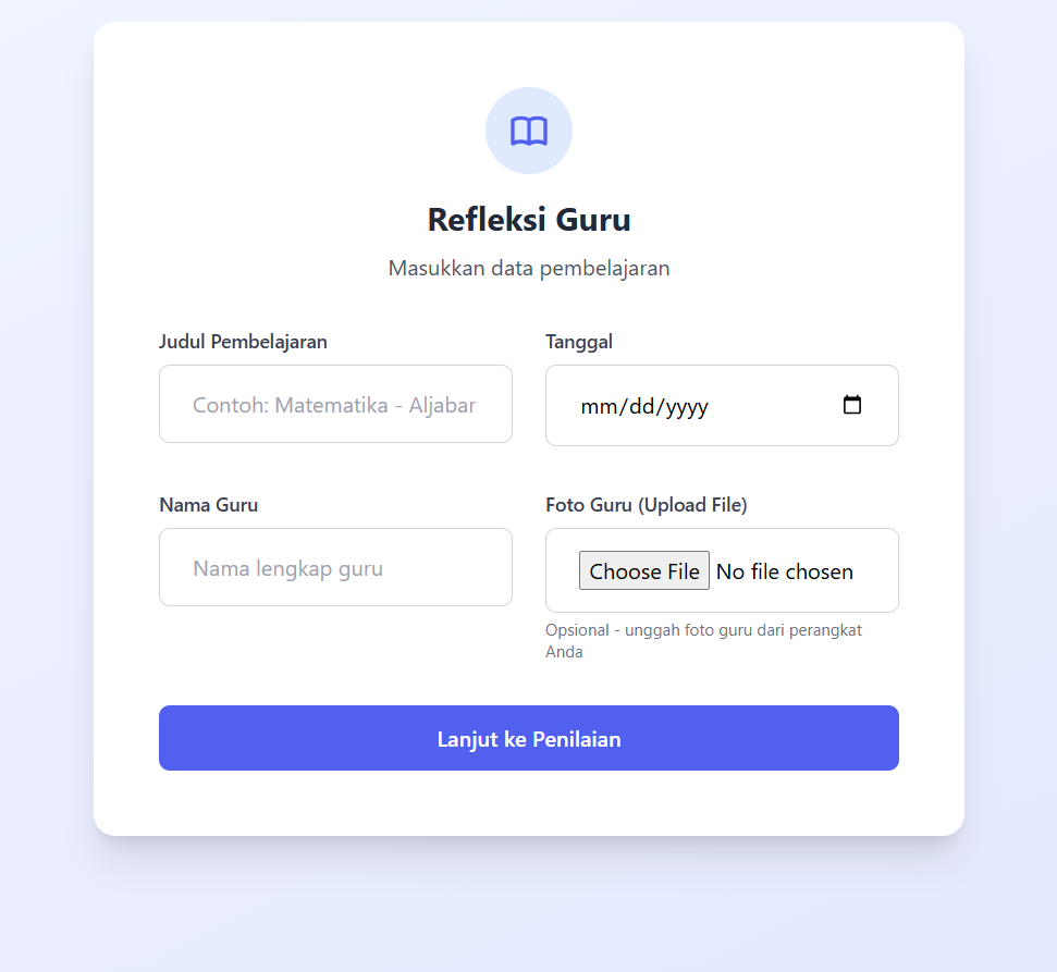Aplikasi Refleksi Diri / ratting